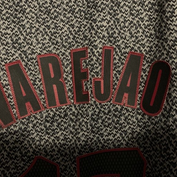 Cleveland Cavaliers Adidas Gray Static Jersey Anderson Varejao Size Medium M - Picture 6 of 10